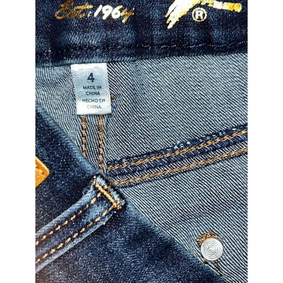 Seven7 Womens Tummyless High Rise Skinny Jean Size 4 Avalon Wash - Picture 8 of 8